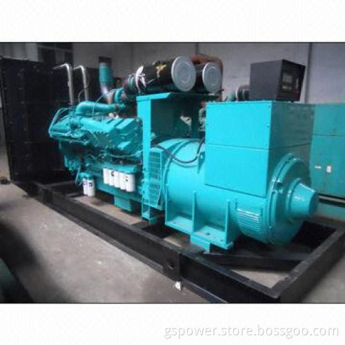 Diesel Generator Set, 2000kW/2500kVA in Power, Most Reliable Engine and Alternator